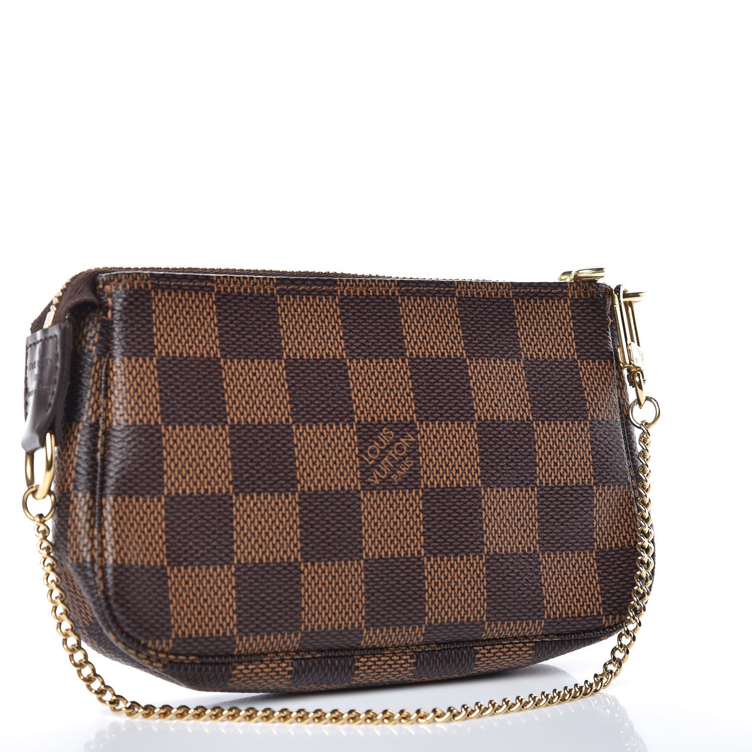 Louis Vuitton Damier Ebene Mini Pochette Accessories 3 of 8