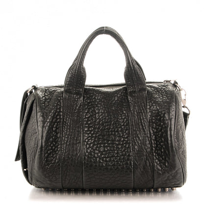 Alexander Wang Pebbled Lambskin Rocco Black Nickel Hardware 1 of 7
