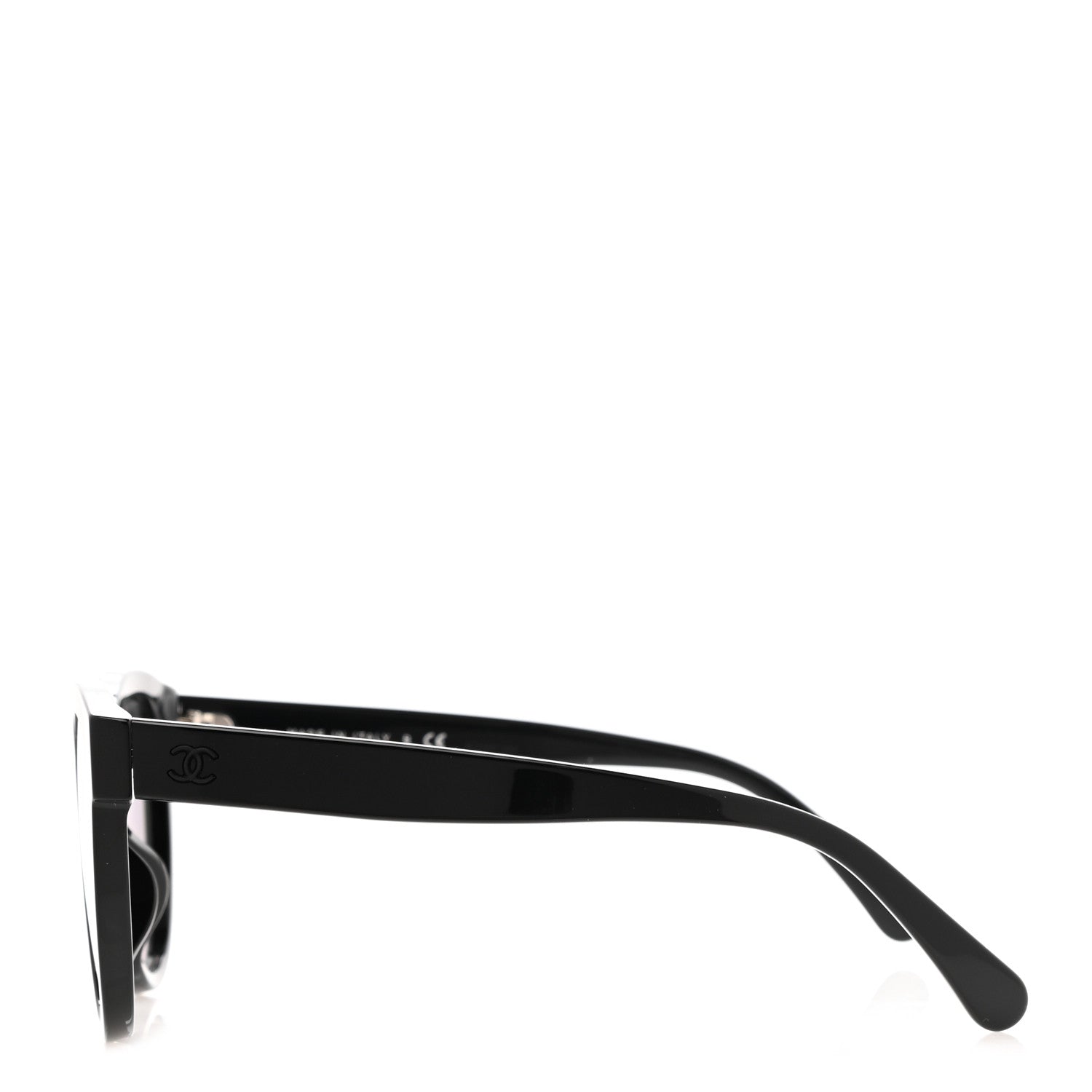 Chanel Acetate CC Butterfly Sunglasses 5414-A Black 3 of 8