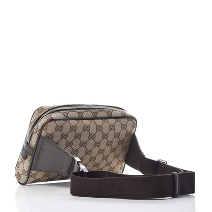 Gucci Monogram Belt Bag Dark Brown 3 of 11