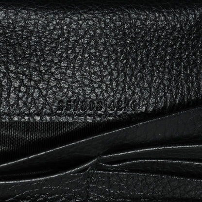 Gucci Signature Monogram Continental Wallet Black 7 of 7