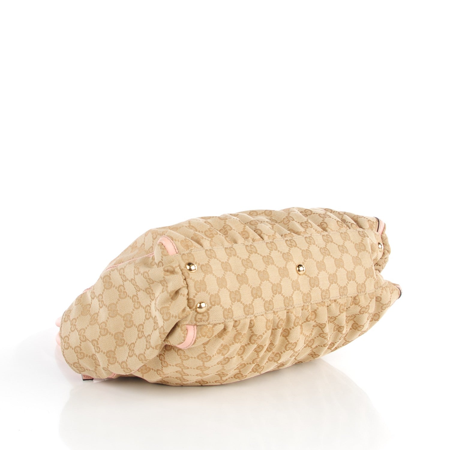 Gucci Monogram D Gold Tote Pink 4 of 8