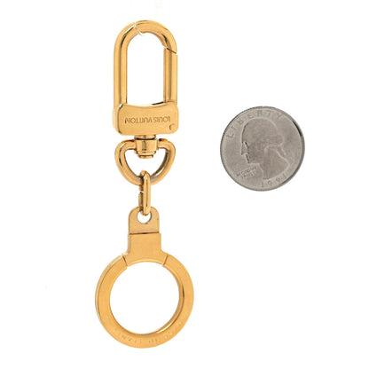 Louis Vuitton Pochette Extender Key Ring Gold 2 of 4