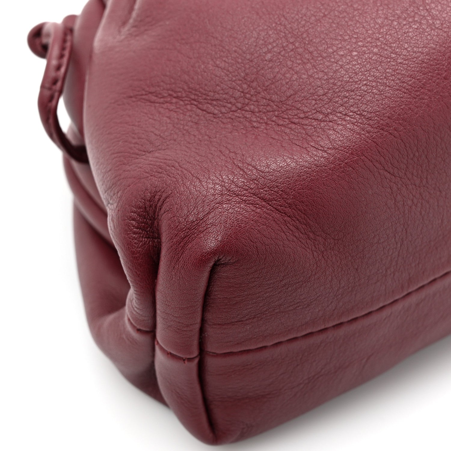 Bottega Veneta Butter Calfskin The Mini Pouch Bordeaux 12 of 13