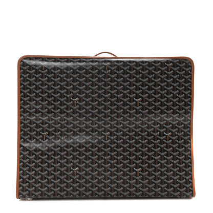 Goyard Goyardine Caravelle 50 Folding Suitcase Black Gold 1 of 8