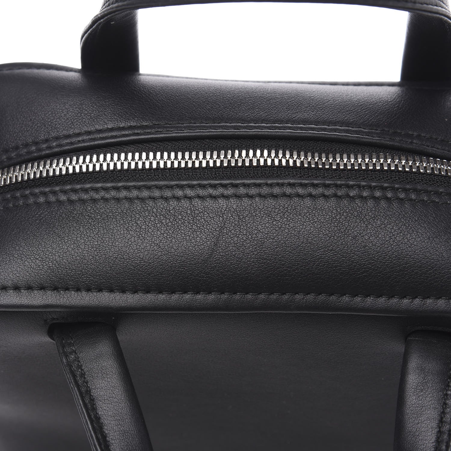 Balenciaga Shiny Day Calfskin XS Triangle Square Bag Black 6 of 9