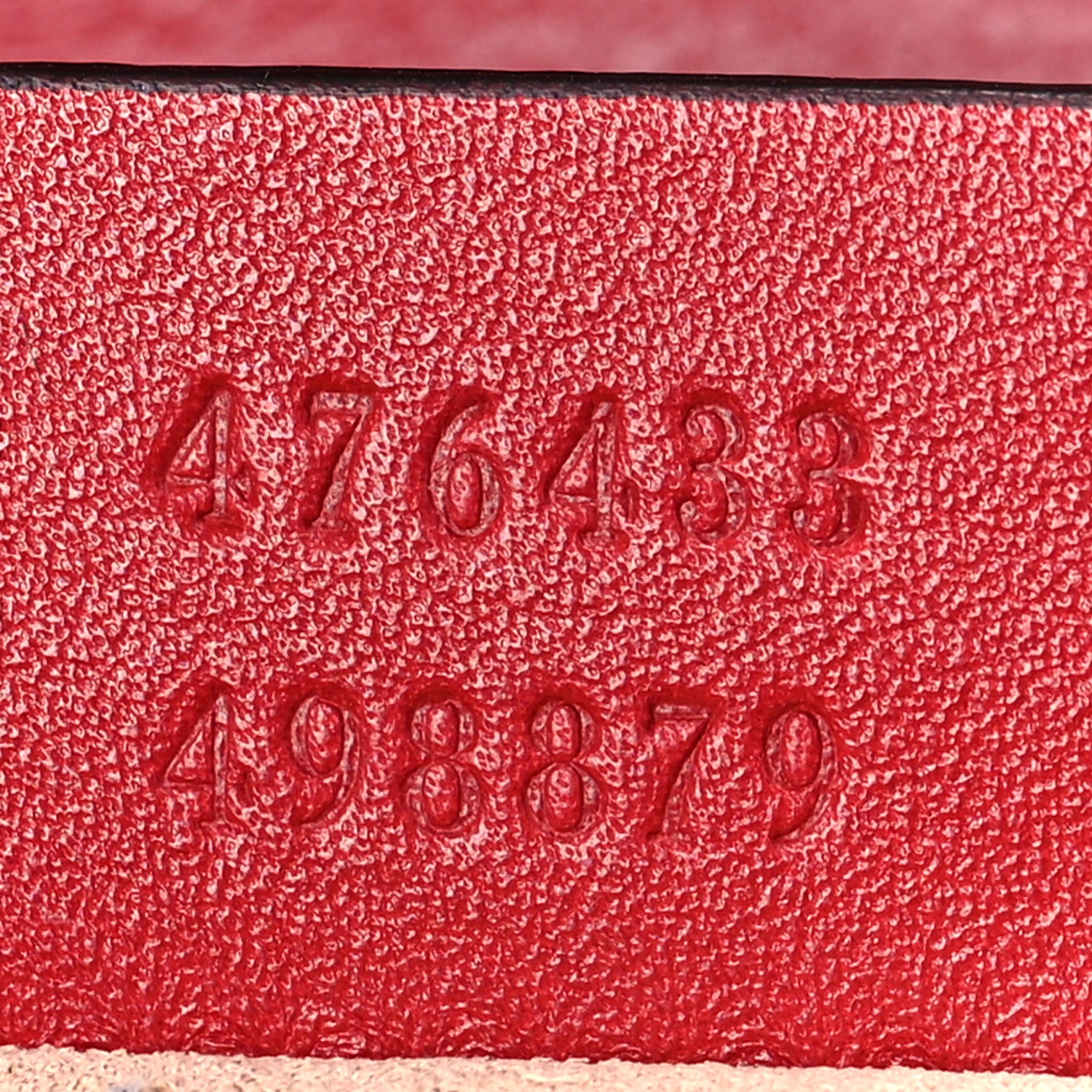 Gucci Calfskin Matelasse Super Mini GG Marmont Shoulder Bag Hibiscus Red 7 of 8