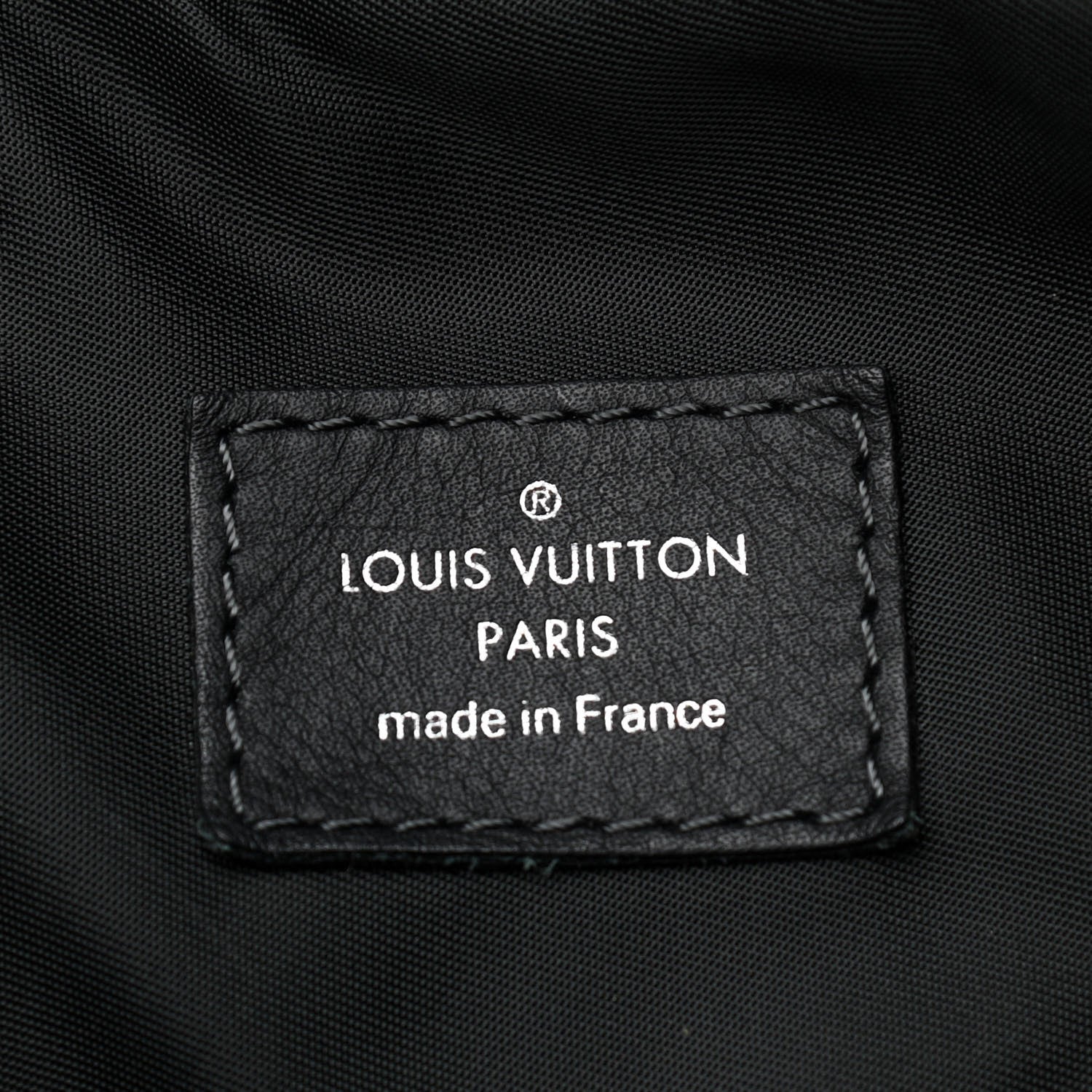 Louis Vuitton Calfskin Nylon V Line Pulse Backpack Asphalt 6 of 12