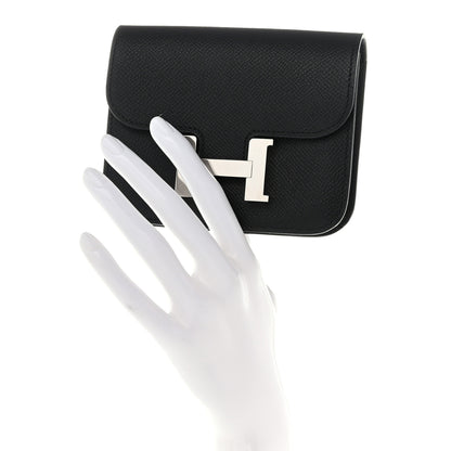 Hermes Epsom Constance Slim Wallet Black 2 of 13