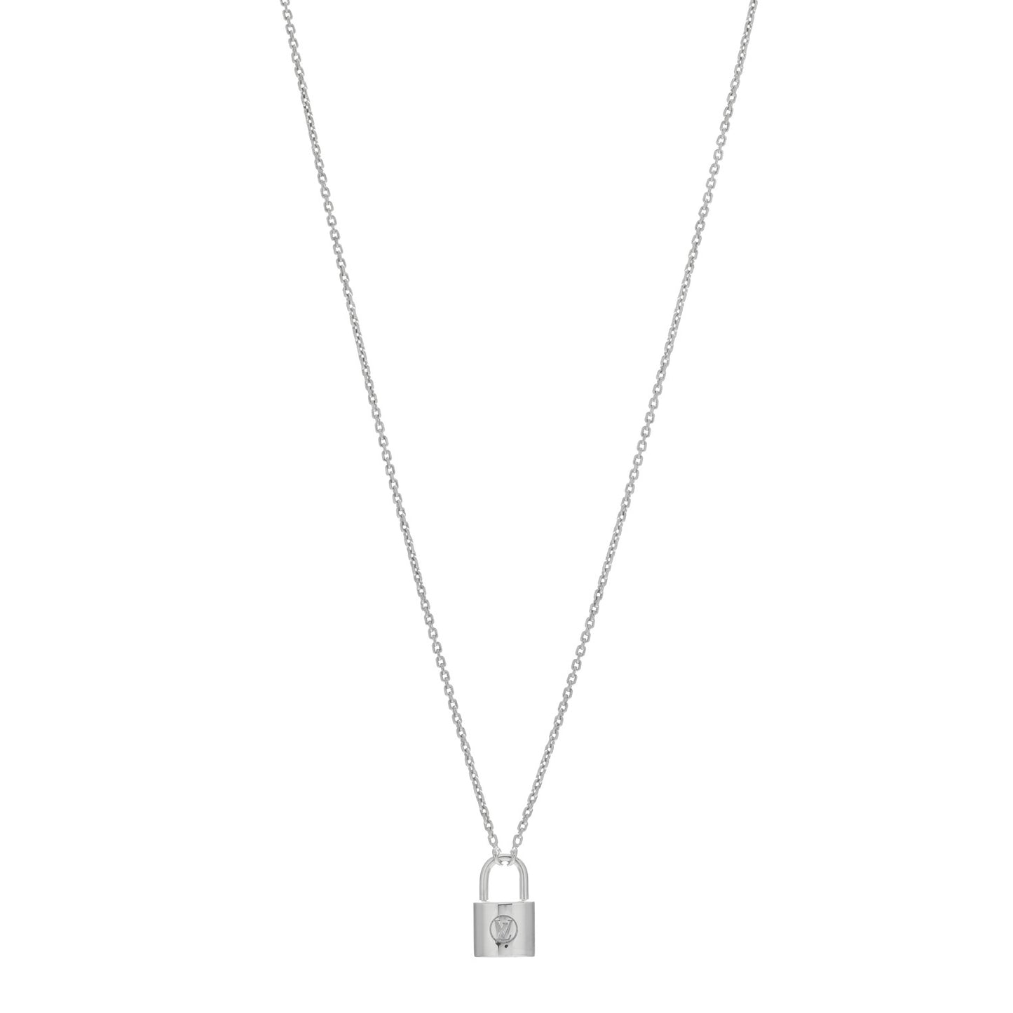 Sterling Silver Lockit Necklace