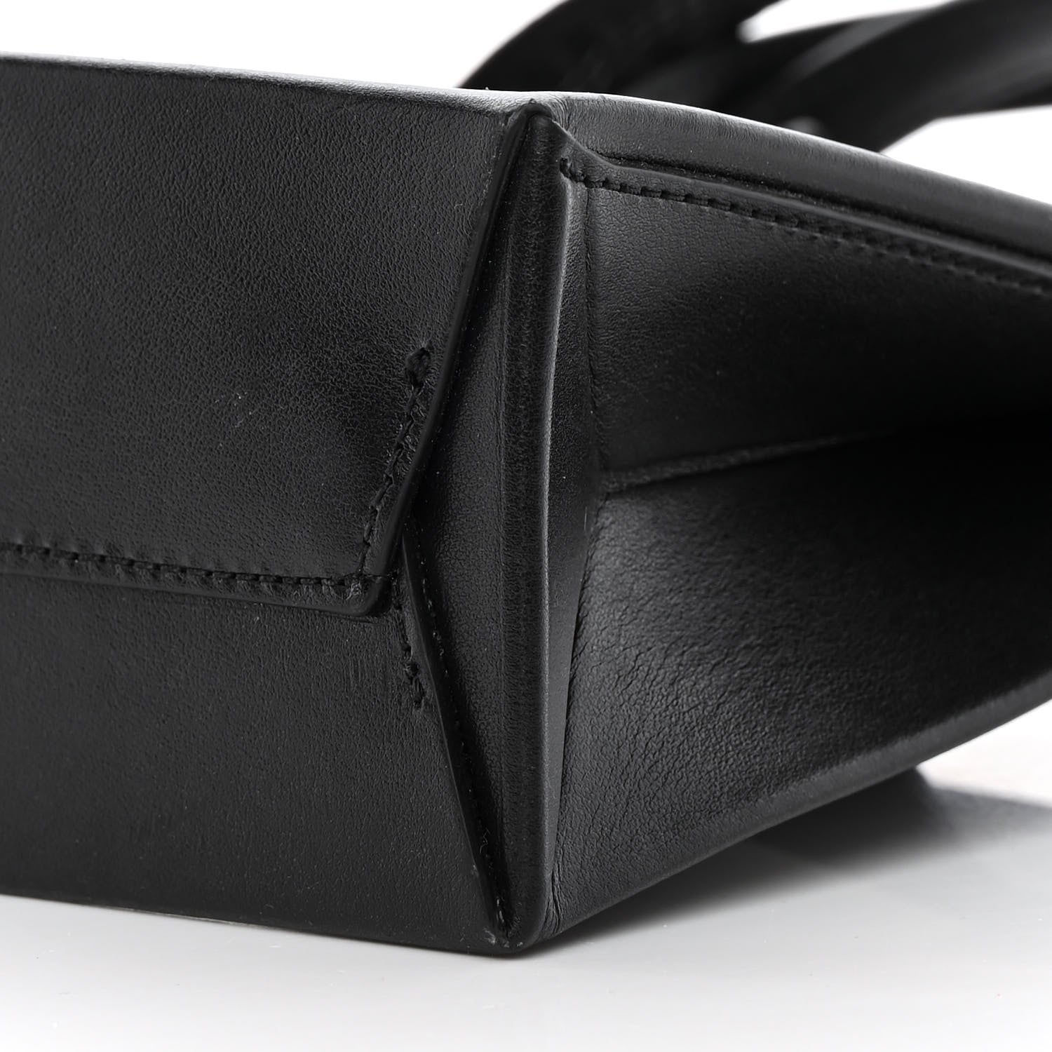 Off-White Calfskin Box Bag Tote Black 9 of 14