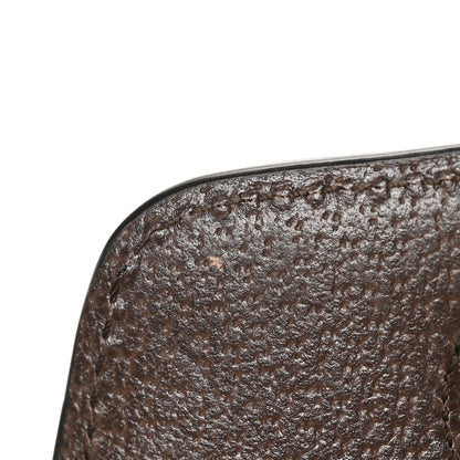 Gucci GG Supreme Monogram Textured Dollar Calfskin Web Mini Ophidia Top Slip Handle Crossbody Bag Beige Ebony New Acero 10 of 10