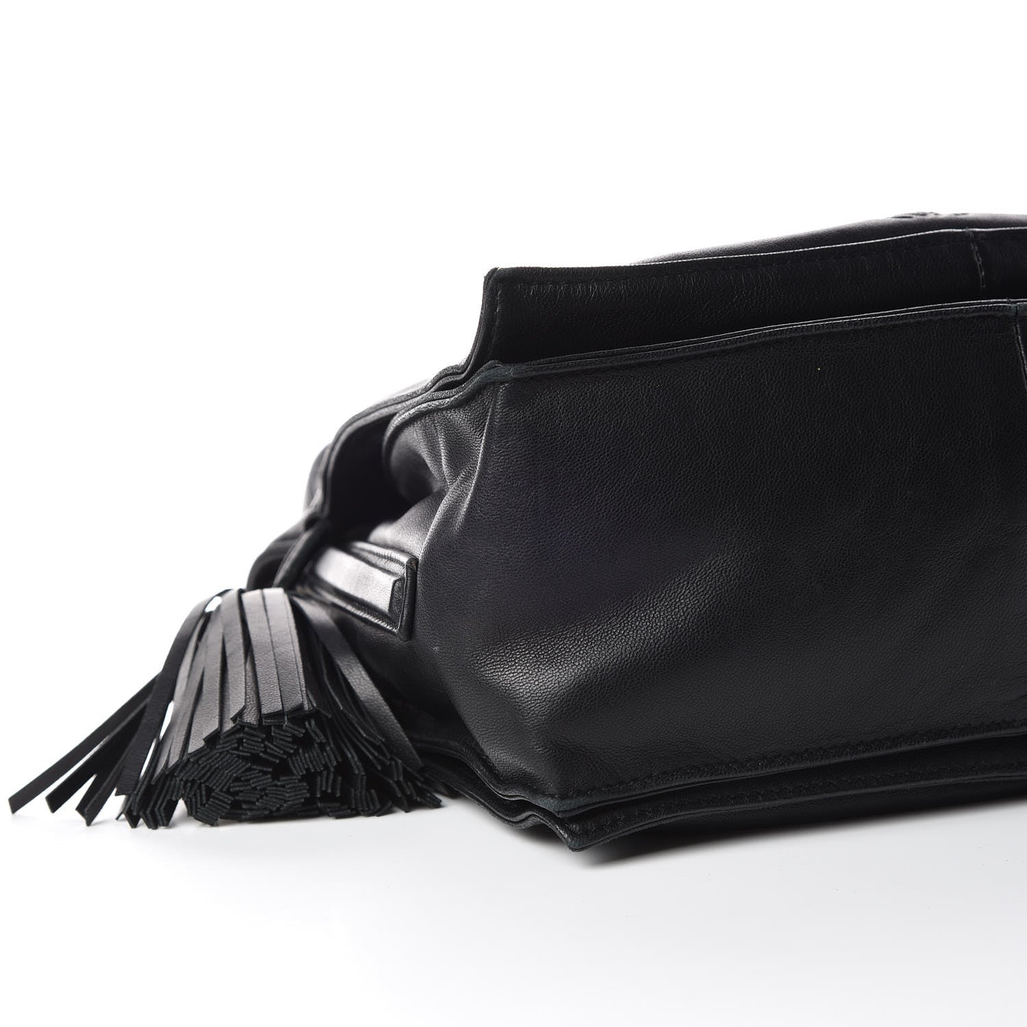 Loewe Nappa Small Flamenco Shoulder Bag Black 5 of 9