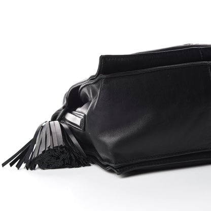 Loewe Nappa Small Flamenco Shoulder Bag Black 5 of 9