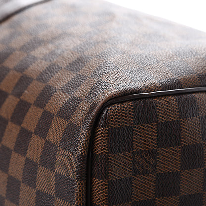 Louis Vuitton Damier Ebene Keepall Bandouliere 55 11 of 22