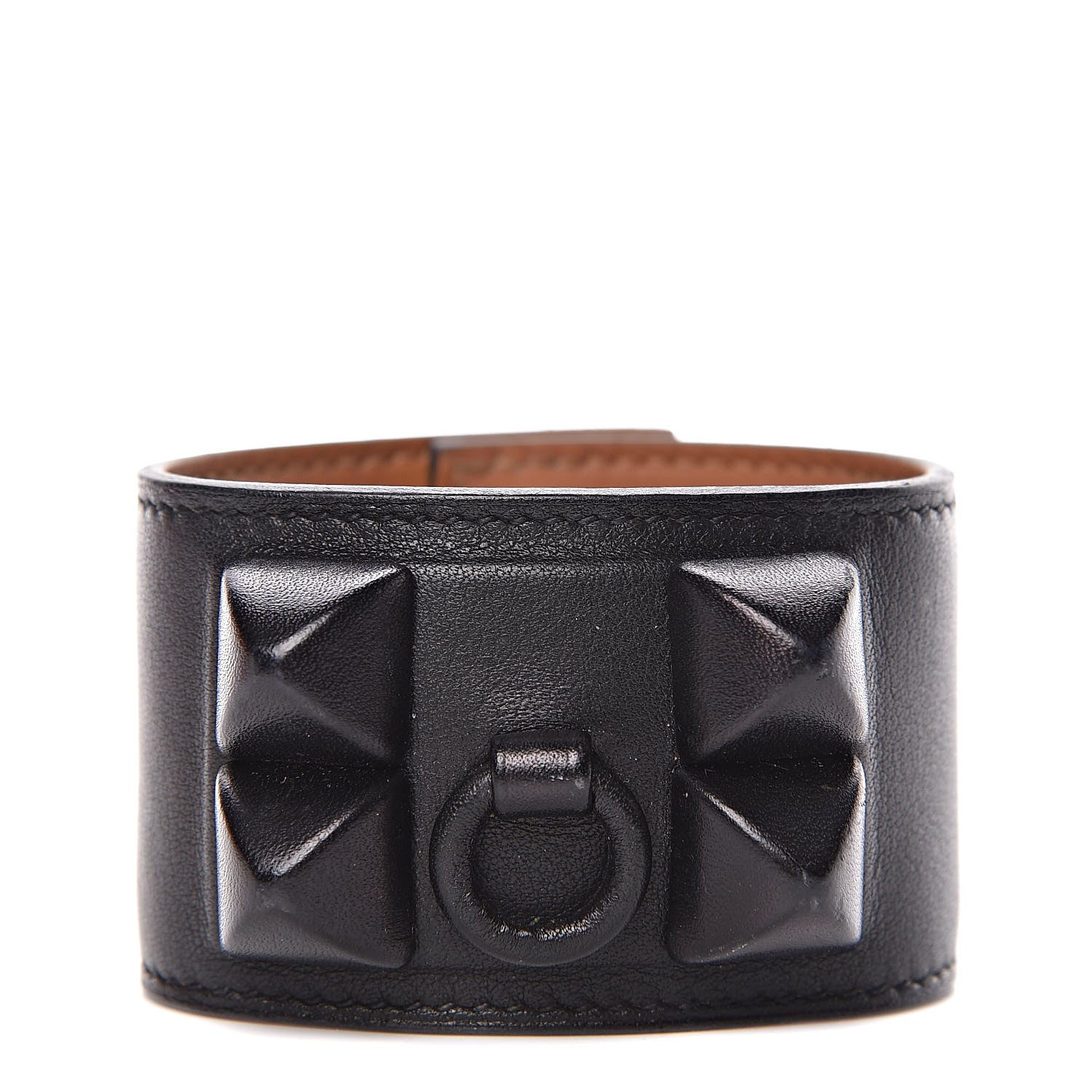 Hermes Box Collier de Chien CDC Shadow Bracelet S Black 1 of 6