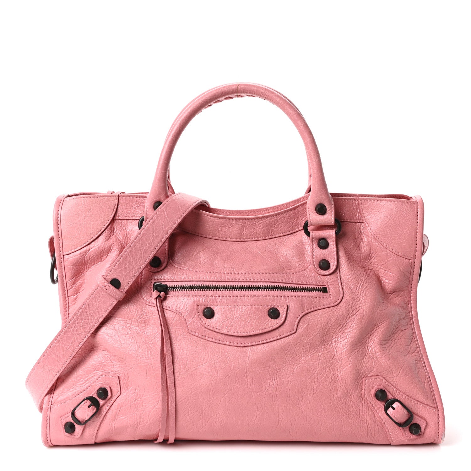 Balenciaga Agneau Classic Hardware Medium Le City Vintage Pink 1 of 10