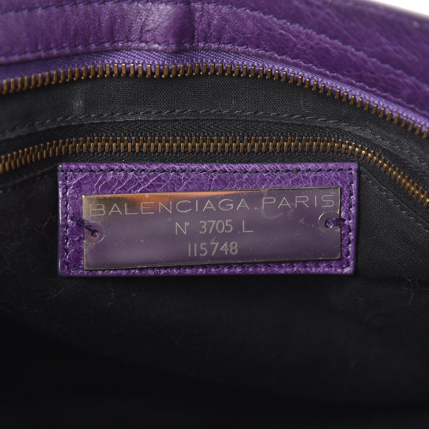 Agneau Classic Hardware City Dark Violet