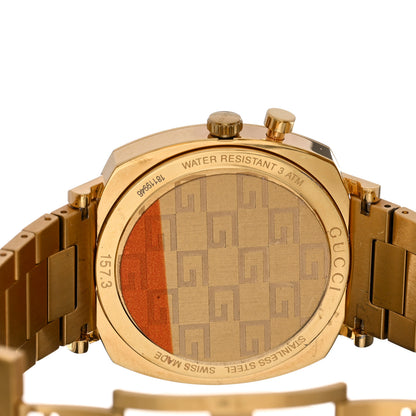 Gucci Stainless Steel 38mm Grip Quartz Watch Gold 4 of 4