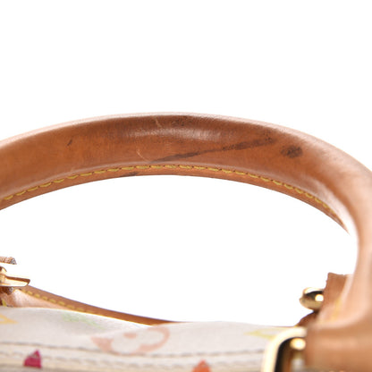 Louis Vuitton Monogram Multicolor Speedy 30 White 9 of 10