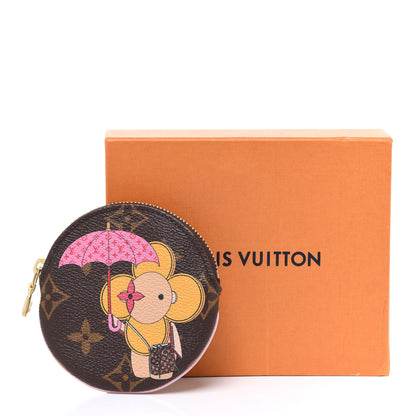 Louis Vuitton Monogram 2019 Christmas Animation Tokyo Round Coin Purse 8 of 8