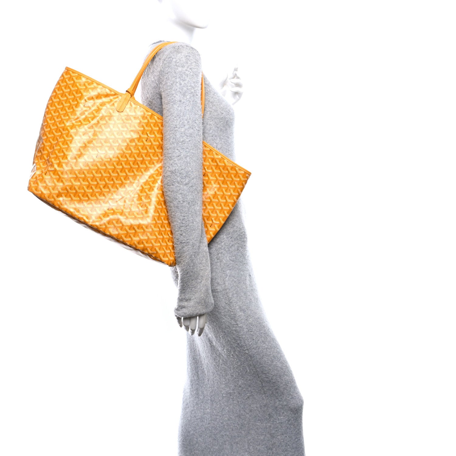 Goyard Goyardine Saint Louis GM Yellow 2 of 11