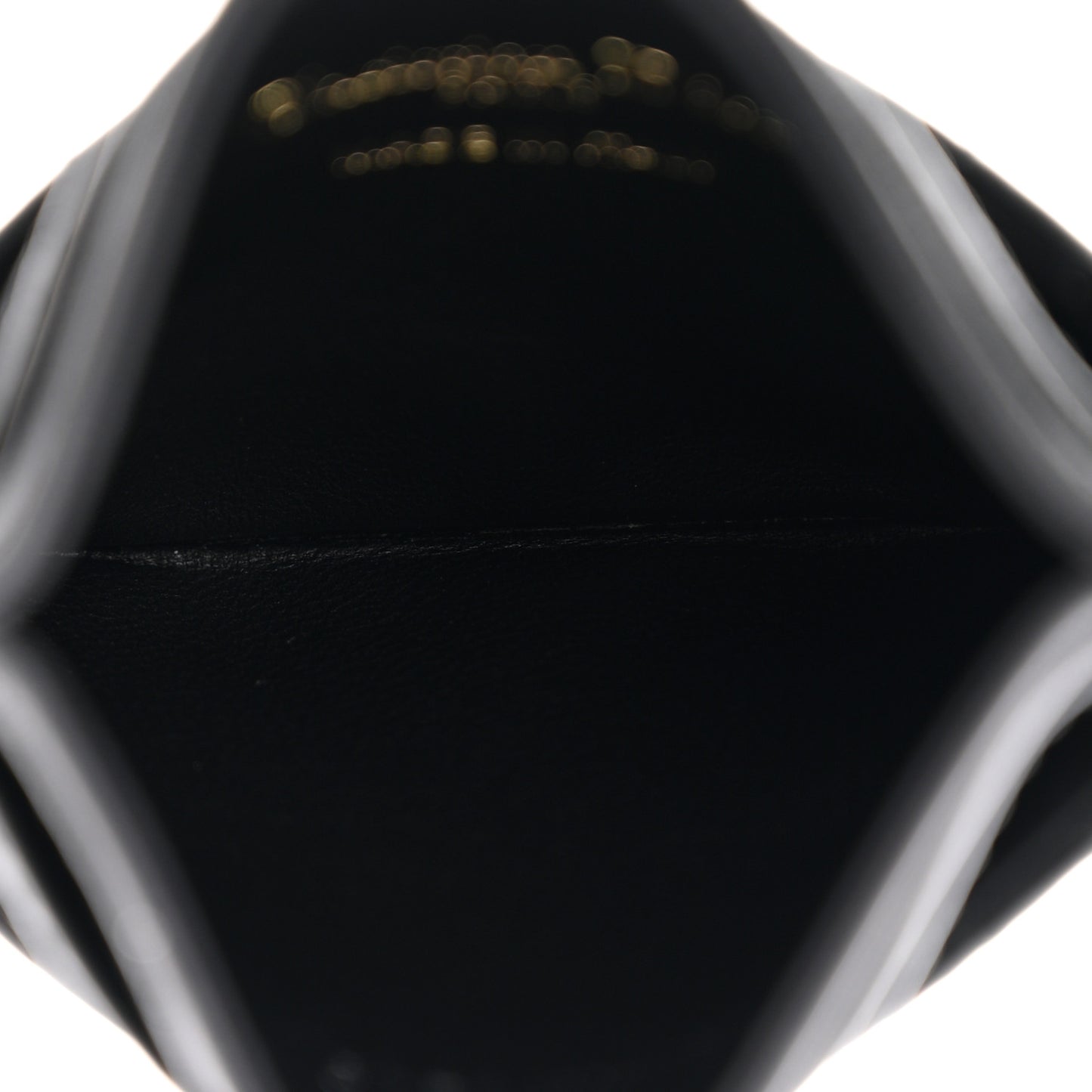 Lambskin Pearl Star Cannage Dior Card Holder Black