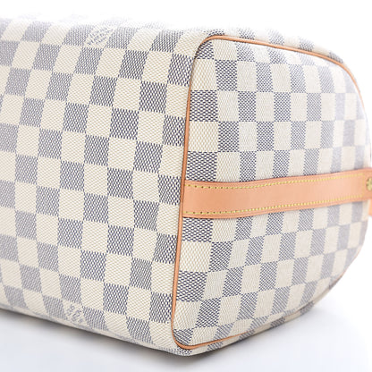 Louis Vuitton Damier Azur Speedy Bandouliere 30 9 of 14