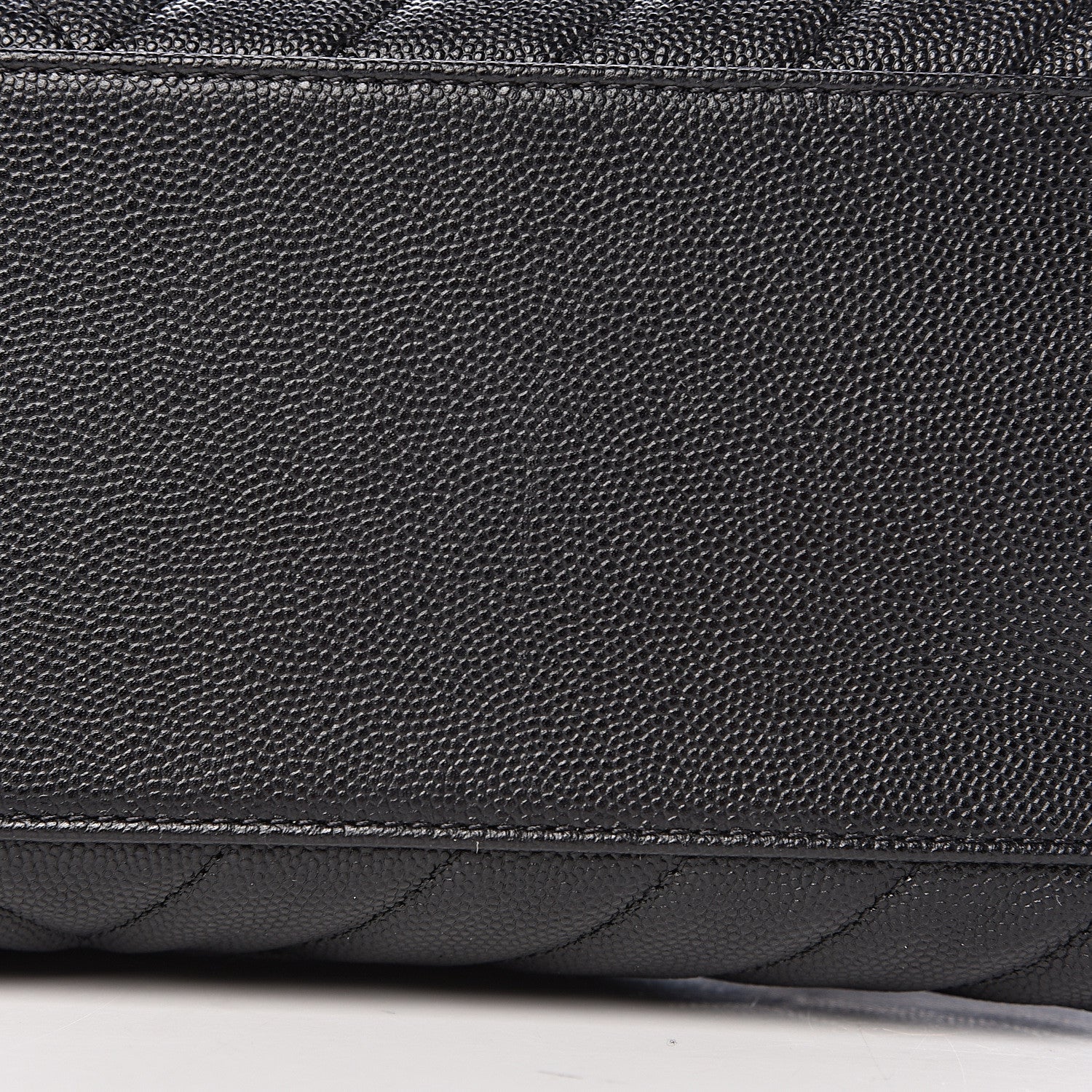 Chanel Caviar Chevron Quilted Small Coco Handle Flap Black 13 of 14