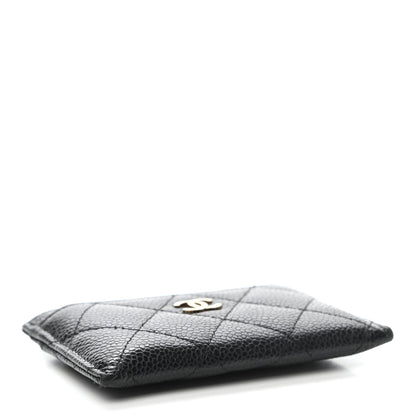 Chanel Caviar Quilted Card Holder Black 4 of 11
