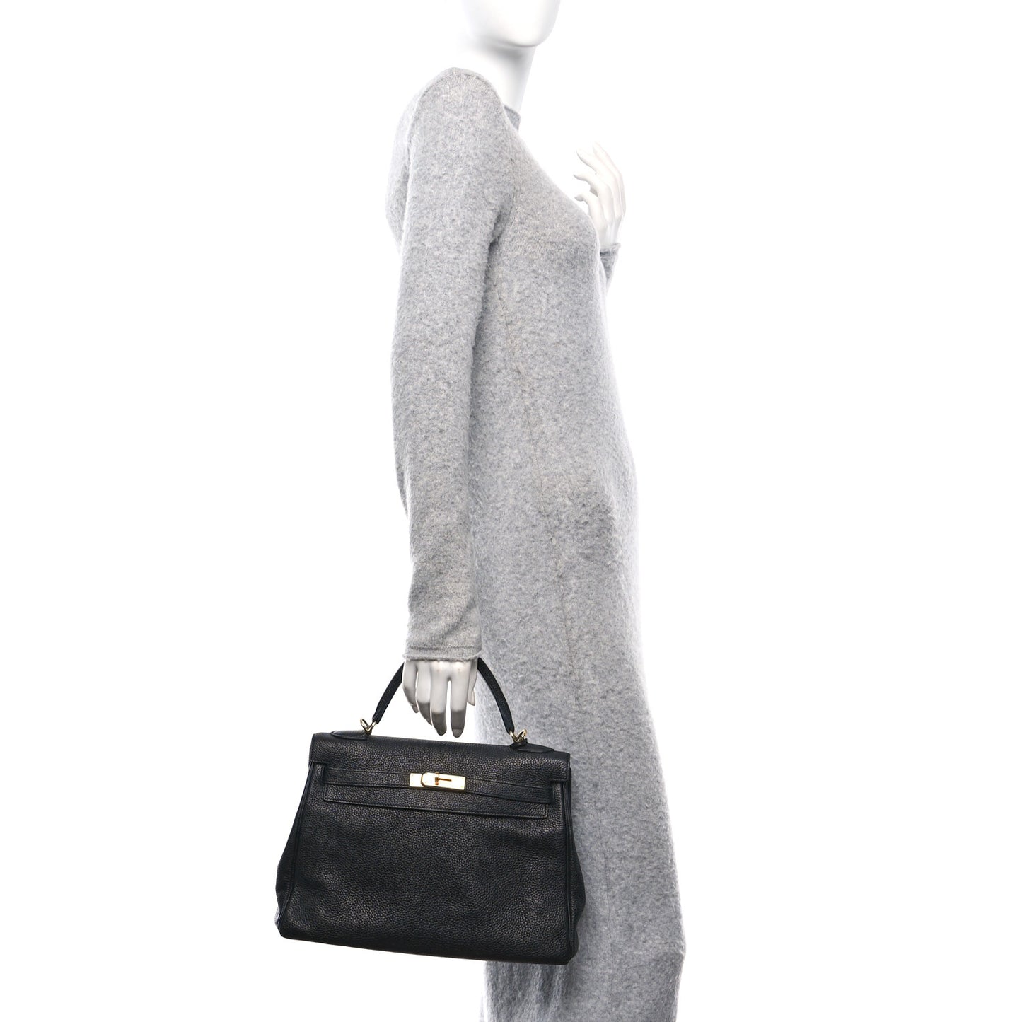 Togo Kelly Retourne 32 Black