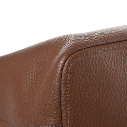 Prada Vitello Daino Tote Palissandro 11 of 12