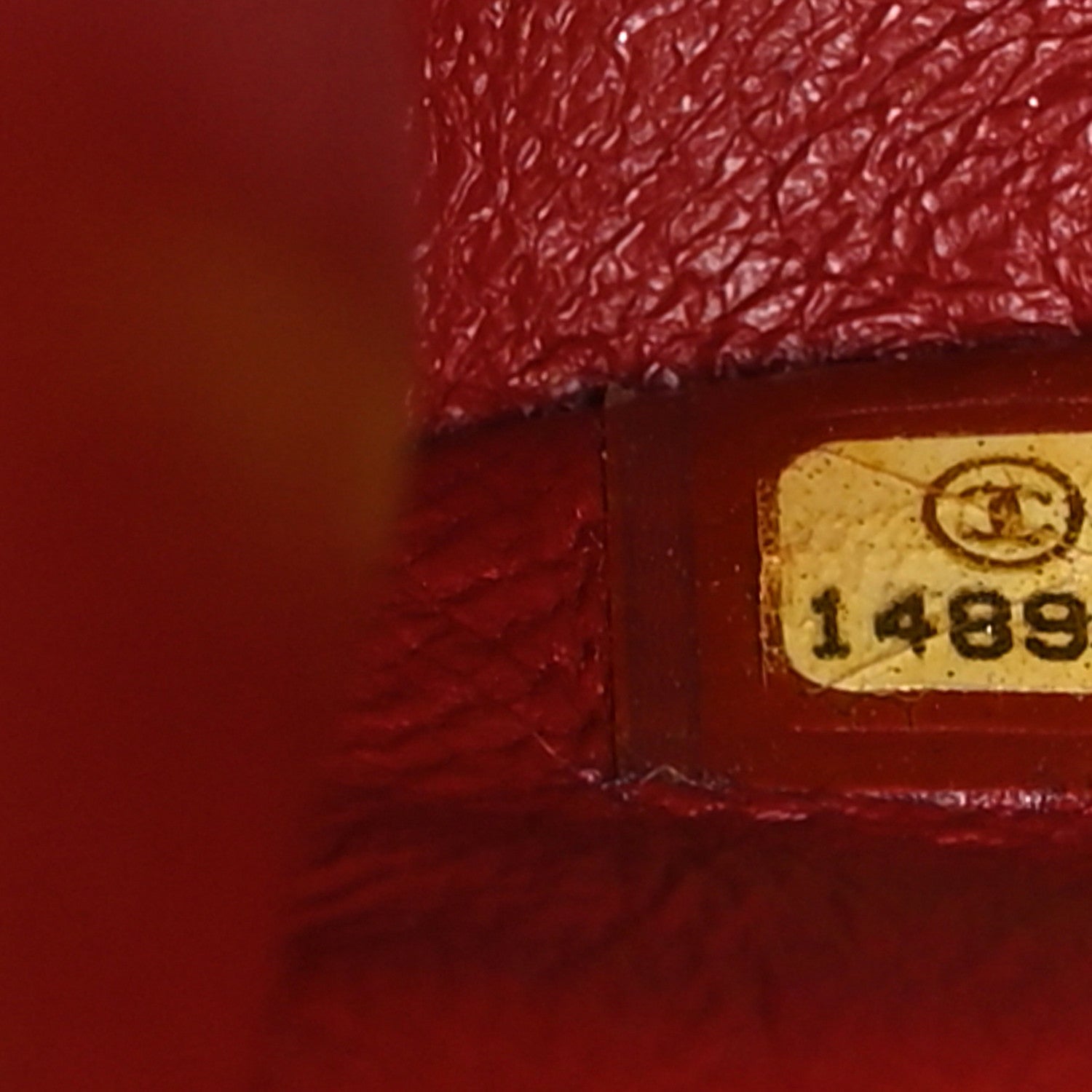 Chanel Caviar Quilted Jumbo Double Flap Dark Red 7 of 11