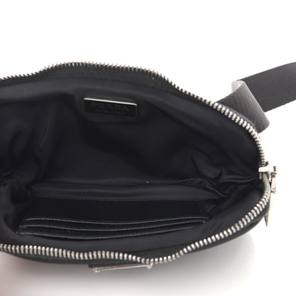 Prada Nylon Saffiano Belt Bag Black 4 of 10