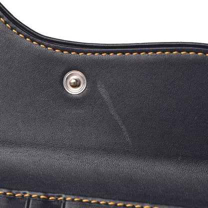 Christian Dior Monogram Saddle Wallet Navy 8 of 8