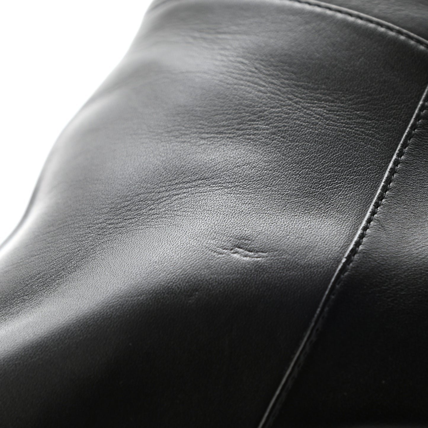 Heritage Calfskin Story Boots 38 Black