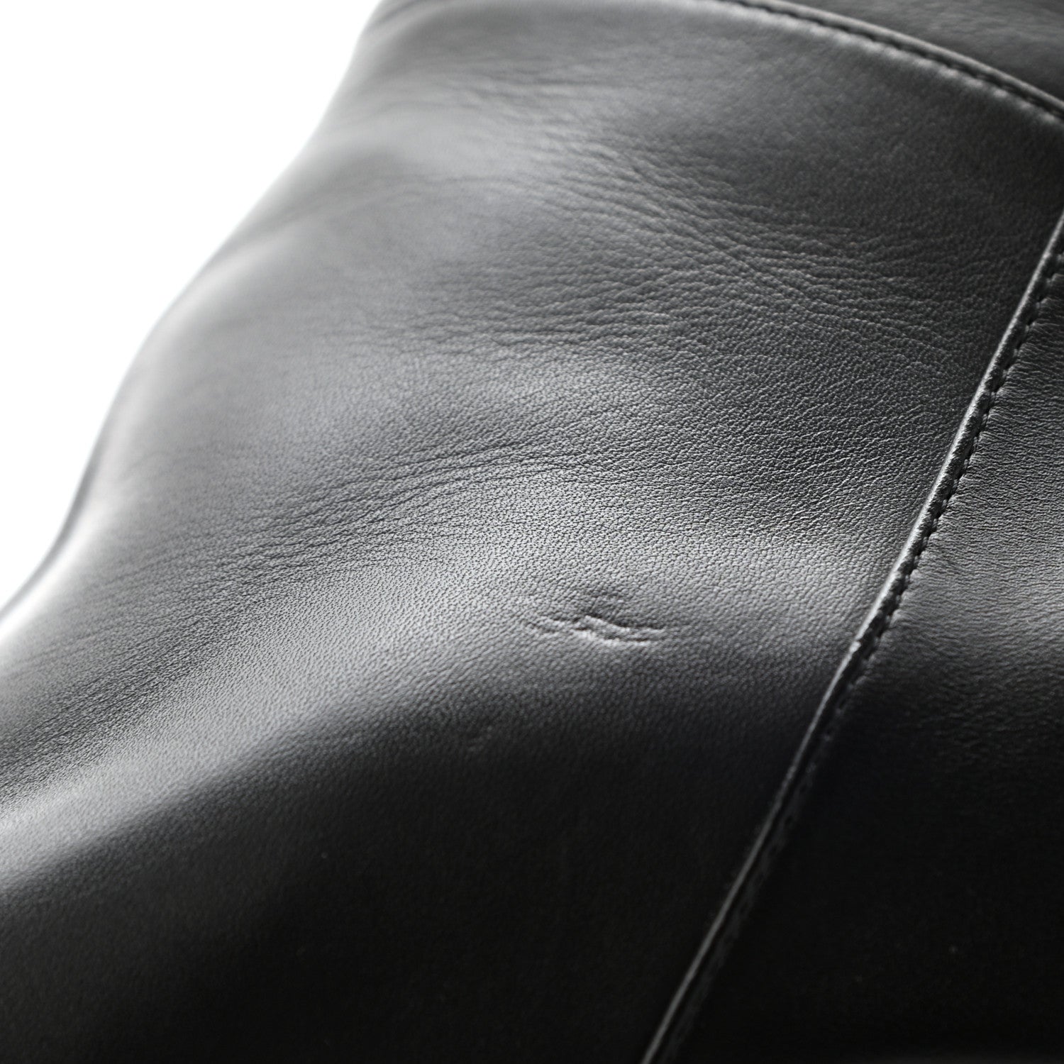 Hermes Heritage Calfskin Story Boots 38 Black 9 of 11