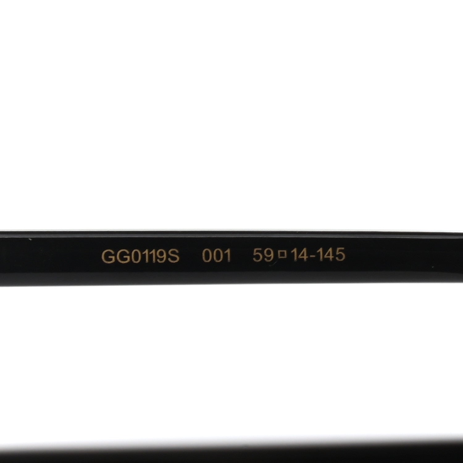 Gucci Aviator Sunglasses GG0119S Black 11 of 15