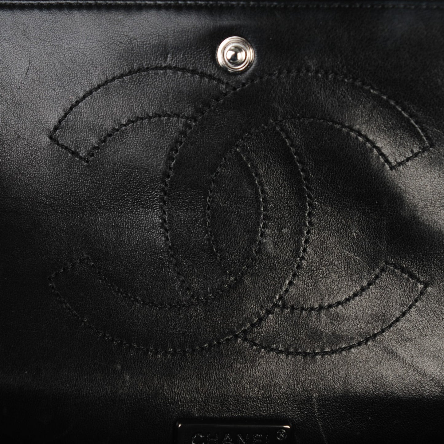 Beaded Alligator 2.55 Reissue 225 Flap So Black
