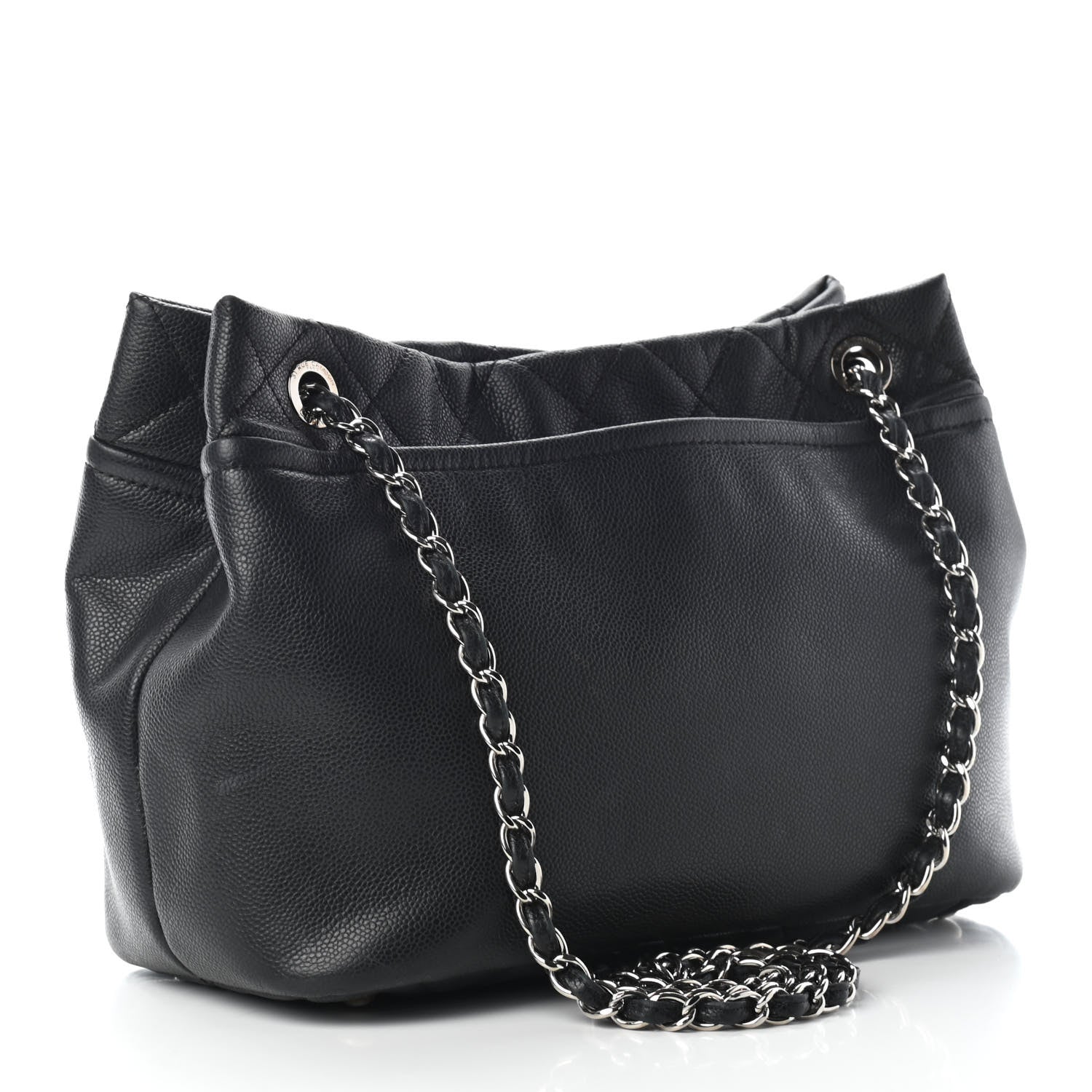 Chanel Caviar Timeless CC Soft Tote Black 3 of 10