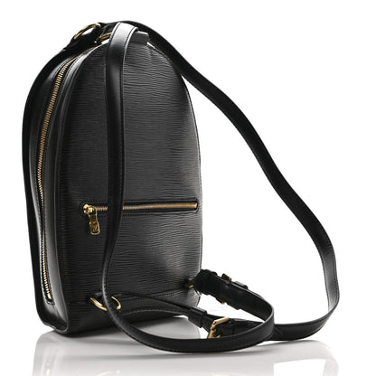 Louis Vuitton Epi Mabillon Backpack Black 3 of 8