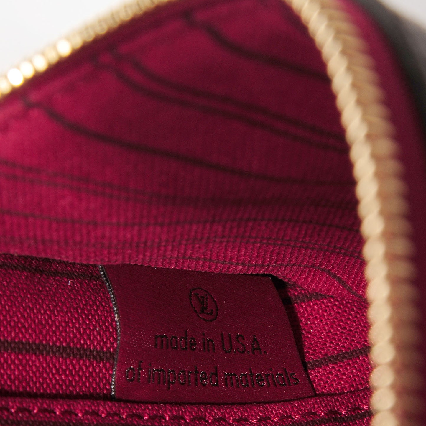 Monogram Neverfull MM GM Pochette Fuchsia