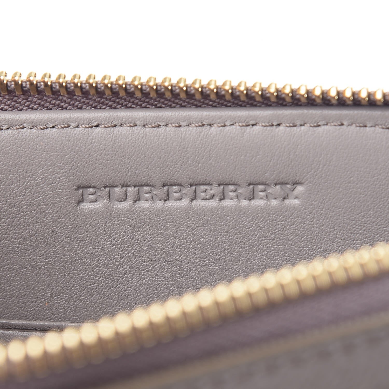 Burberry Patent Peyton Crossbody Clutch Bag Pale Grey 6 of 8