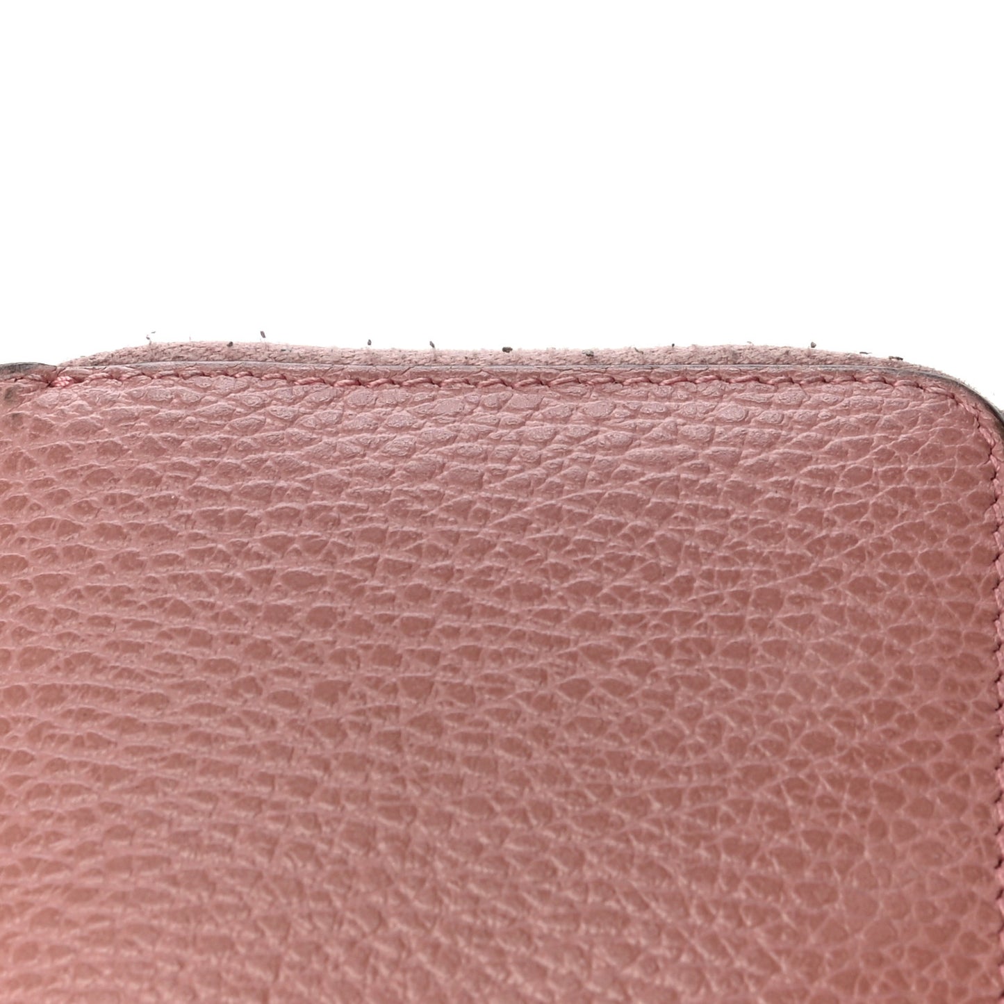Dollar Calfskin Medium GG Zip Around Wallet Soft Pink