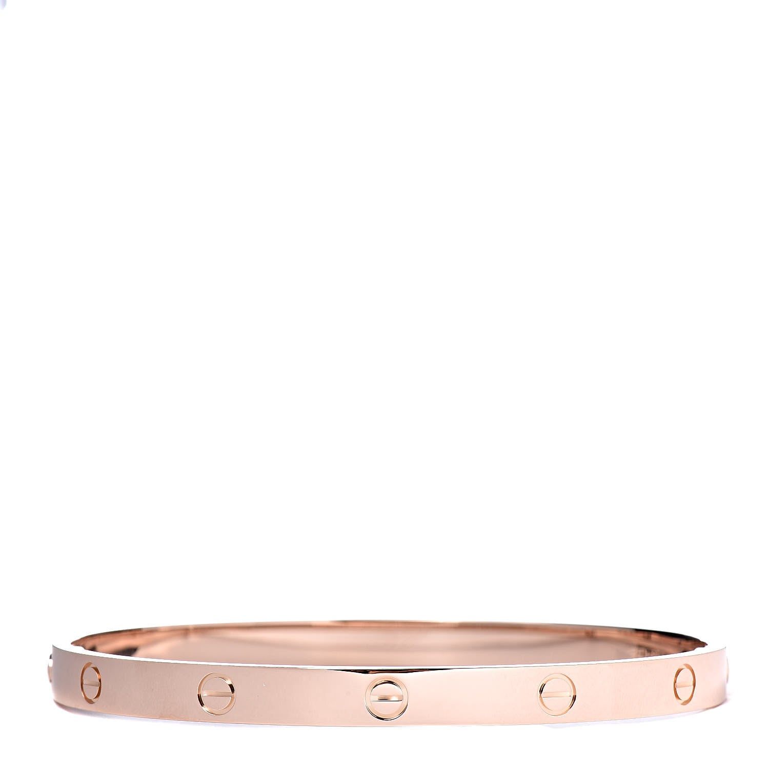 Cartier 18K Pink Gold LOVE Bracelet 21 3 of 5