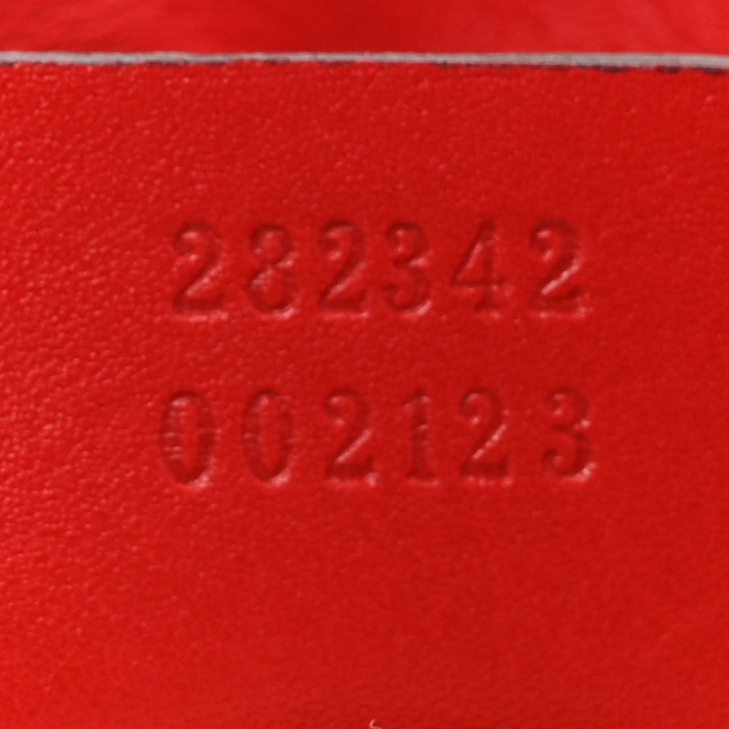 Gucci Monogram Medium Valentine Top Handle Bag Red 7 of 15