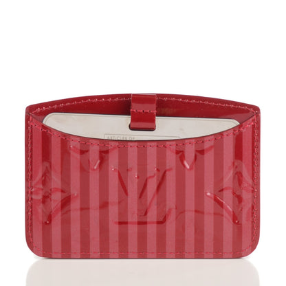 Louis Vuitton Vernis Rayures Mirror Case Pomme D'Amour 1 of 6