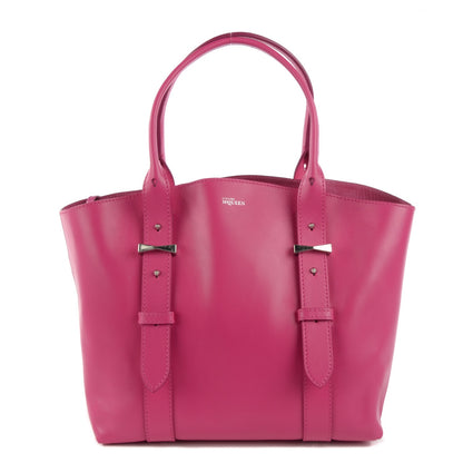 Alexander McQueen Calfskin Small Legend Shopper Fuchsia 1 of 10