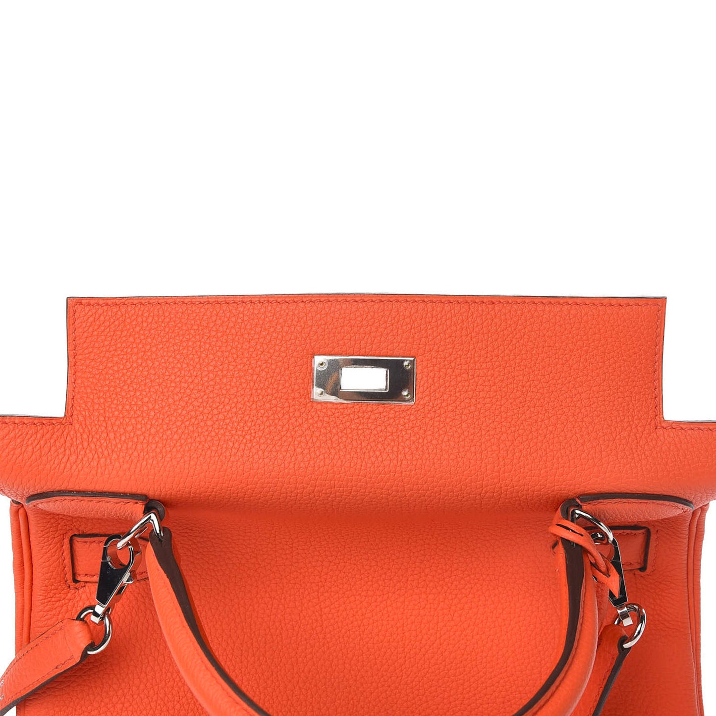 Togo Kelly Retourne 28 Poppy Orange