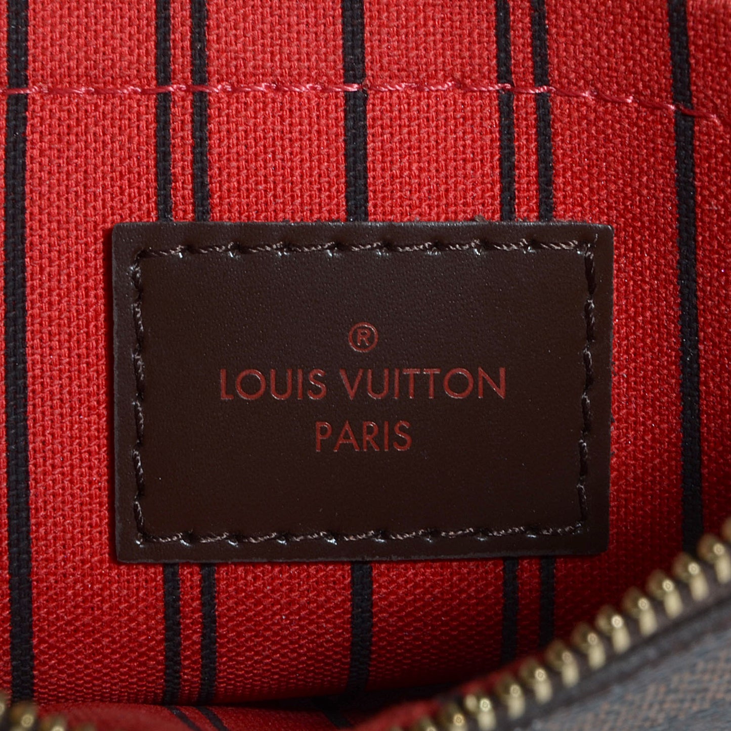 Damier Ebene Neverfull MM GM Pochette